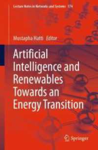Artificial Intelligence and Renewables Towards an Energy Transition (Lecture Notes in Networks and Systems)