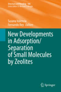 New Developments in Adsorption/Separation of Small Molecules by Zeolites (Structure and Bonding)