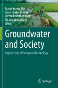 Groundwater and Society : Applications of Geospatial Technology
