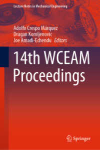 14th WCEAM Proceedings (Lecture Notes in Mechanical Engineering)