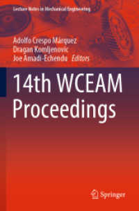 14th WCEAM Proceedings (Lecture Notes in Mechanical Engineering)