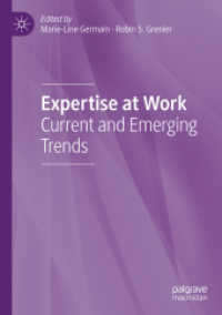 Expertise at Work : Current and Emerging Trends