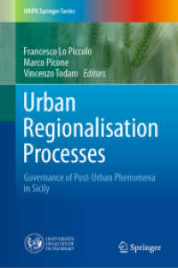 Urban Regionalisation Processes : Governance of Post-Urban Phenomena in Sicily (Unipa Springer Series)