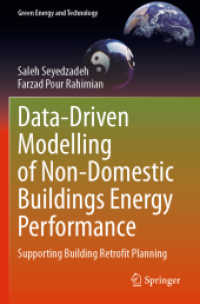 Data-Driven Modelling of Non-Domestic Buildings Energy Performance : Supporting Building Retrofit Planning (Green Energy and Technology)