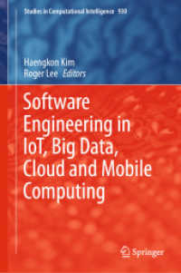Software Engineering in IoT, Big Data, Cloud and Mobile Computing (Studies in Computational Intelligence)