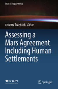 Assessing a Mars Agreement Including Human Settlements (Studies in Space Policy)