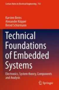 Technical Foundations of Embedded Systems : Electronics, System theory, Components and Analysis (Lecture Notes in Electrical Engineering)