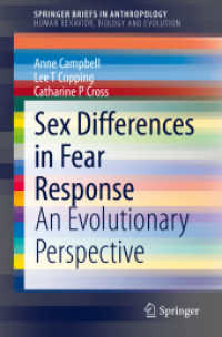 Sex Differences in Fear Response : An Evolutionary Perspective (Human Behavior, Biology and Evolution)