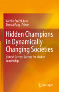 Hidden Champions in Dynamically Changing Societies : Critical Success Factors for Market Leadership