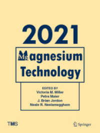 Magnesium Technology 2021 (The Minerals, Metals & Materials Series)