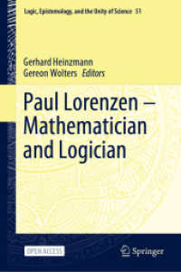 Paul Lorenzen -- Mathematician and Logician (Logic, Epistemology, and the Unity of Science)