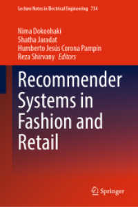 Recommender Systems in Fashion and Retail (Lecture Notes in Electrical Engineering)