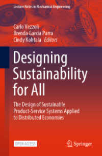 Designing Sustainability for All : The Design of Sustainable Product-Service Systems Applied to Distributed Economies (Lecture Notes in Mechanical Engineering)