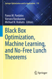 Black Box Optimization, Machine Learning, and No-Free Lunch Theorems (Springer Optimization and Its Applications)