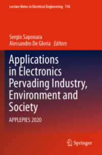 Applications in Electronics Pervading Industry, Environment and Society : APPLEPIES 2020 (Lecture Notes in Electrical Engineering)