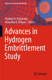 Advances in Hydrogen Embrittlement Study (Advanced Structured Materials)