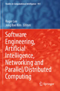 Software Engineering, Artificial Intelligence, Networking and Parallel/Distributed Computing (Studies in Computational Intelligence)