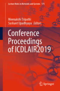 Conference Proceedings of ICDLAIR2019 (Lecture Notes in Networks and Systems)
