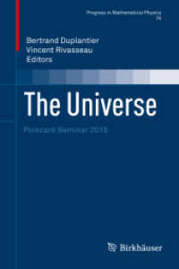 The Universe : Poincaré Seminar 2015 (Progress in Mathematical Physics)