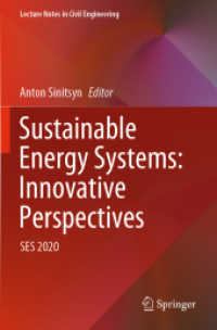 Sustainable Energy Systems: Innovative Perspectives : SES 2020 (Lecture Notes in Civil Engineering)