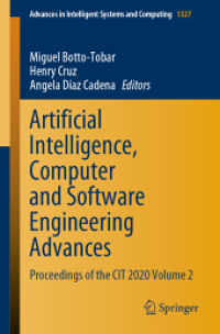 Artificial Intelligence, Computer and Software Engineering Advances : Proceedings of the CIT 2020 Volume 2 (Advances in Intelligent Systems and Computing)