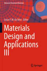 Materials Design and Applications III (Advanced Structured Materials)