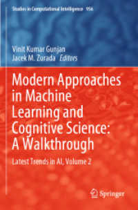 Modern Approaches in Machine Learning and Cognitive Science: a Walkthrough : Latest Trends in AI, Volume 2 (Studies in Computational Intelligence)