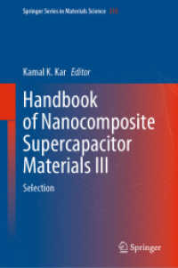 Handbook of Nanocomposite Supercapacitor Materials III : Selection (Springer Series in Materials Science)