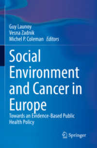 Social Environment and Cancer in Europe : Towards an Evidence-Based Public Health Policy （2021）
