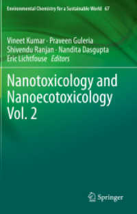 Nanotoxicology and Nanoecotoxicology Vol. 2 (Environmental Chemistry for a Sustainable World)
