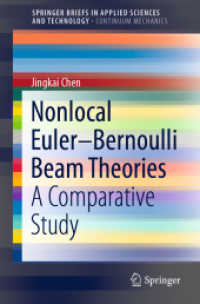 Nonlocal Euler-Bernoulli Beam Theories : A Comparative Study (Springerbriefs in Applied Sciences and Technology)