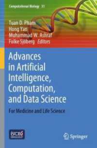 Advances in Artificial Intelligence, Computation, and Data Science : For Medicine and Life Science (Computational Biology)