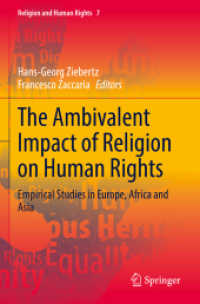 The Ambivalent Impact of Religion on Human Rights : Empirical Studies in Europe, Africa and Asia (Religion and Human Rights) （2021）