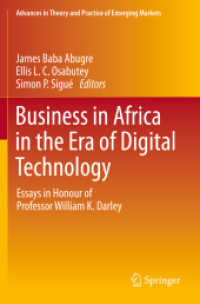 Business in Africa in the Era of Digital Technology : Essays in Honour of Professor William Darley (Advances in Theory and Practice of Emerging Markets)