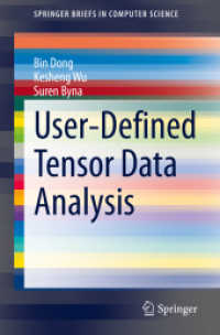 User-Defined Tensor Data Analysis (Springerbriefs in Computer Science)