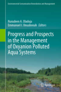 Progress and Prospects in the Management of Oxyanion Polluted Aqua Systems (Environmental Contamination Remediation and Management)