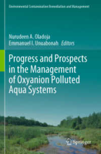 Progress and Prospects in the Management of Oxyanion Polluted Aqua Systems (Environmental Contamination Remediation and Management) （2021）