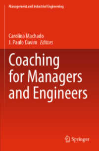 Coaching for Managers and Engineers (Management and Industrial Engineering) （2021）