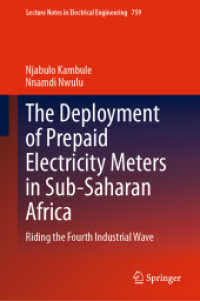 The Deployment of Prepaid Electricity Meters in Sub-Saharan Africa : Riding the Fourth Industrial Wave (Lecture Notes in Electrical Engineering)