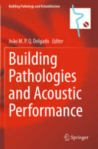 Building Pathologies and Acoustic Performance (Building Pathology and Rehabilitation)