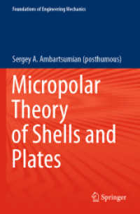 Micropolar Theory of Shells and Plates (Foundations of Engineering Mechanics) （2021）