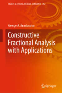 Constructive Fractional Analysis with Applications (Studies in Systems, Decision and Control)
