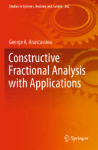 Constructive Fractional Analysis with Applications (Studies in Systems, Decision and Control)