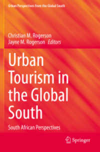 Urban Tourism in the Global South : South African Perspectives (Urban Perspectives from the Global South)