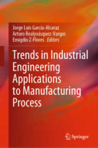 Trends in Industrial Engineering Applications to Manufacturing Process