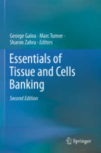 Essentials of Tissue and Cells Banking （2ND）
