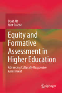 Equity and Formative Assessment in Higher Education : Advancing Culturally Responsive Assessment