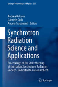 Synchrotron Radiation Science and Applications : Proceedings of the 2019 Meeting of the Italian Synchrotron Radiation Society—Dedicated to Carlo Lamberti (Springer Proceedings in Physics)
