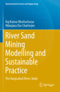 River Sand Mining Modelling and Sustainable Practice : The Kangsabati River, India (Environmental Science and Engineering) （2021）
