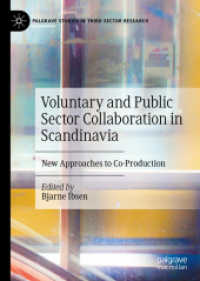Voluntary and Public Sector Collaboration in Scandinavia : New Approaches to Co-Production (Palgrave Studies in Third Sector Research)